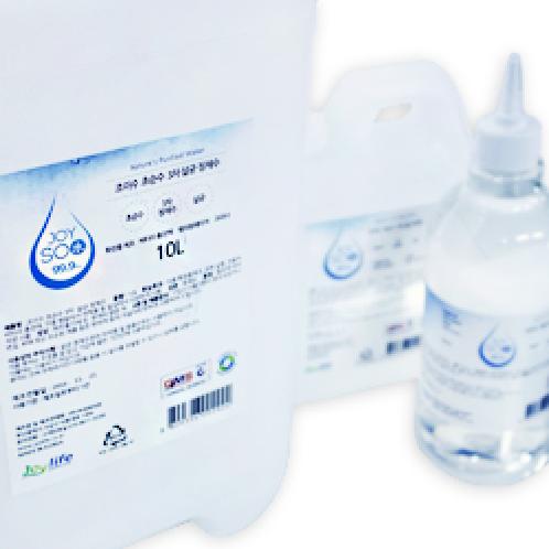 Joy water, the three times sterilization-purified water